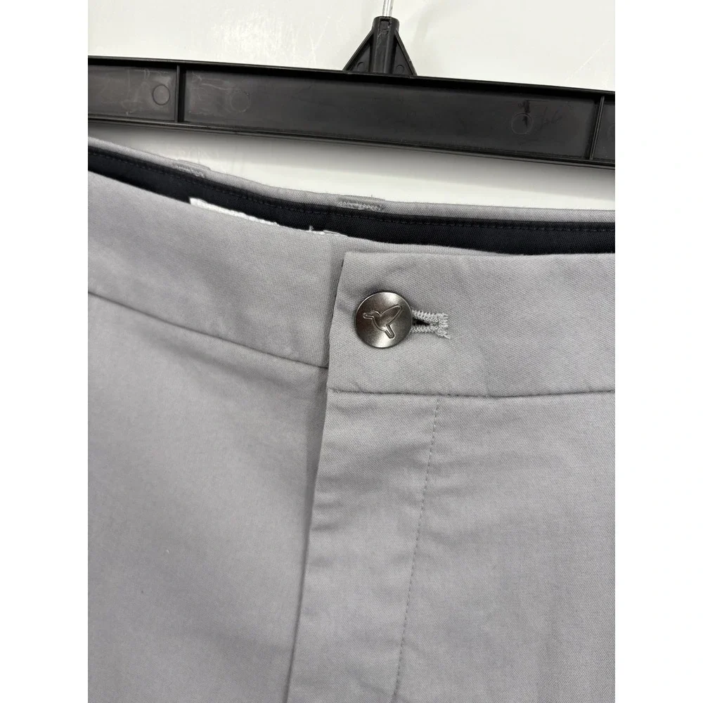 Bird Dogs Men's Boom For Your Boomstick Gray Performance Chino Pants, 32 x 28